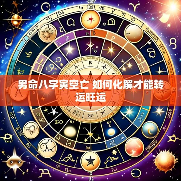 男命八字寅空亡 如何化解才能转运旺运