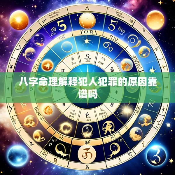 八字命理解释犯人犯罪的原因靠谱吗