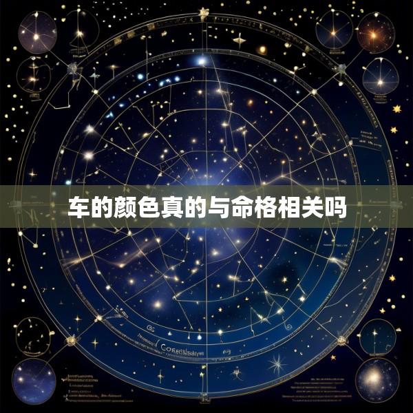车的颜色真的与命格相关吗