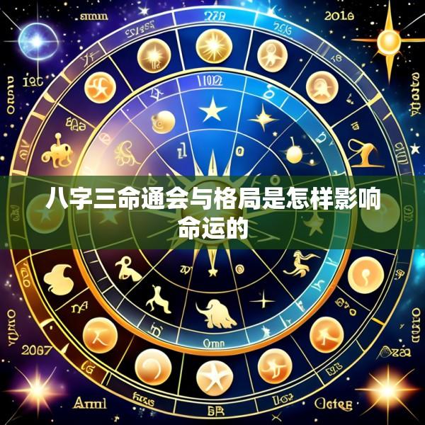 八字三命通会与格局是怎样影响命运的