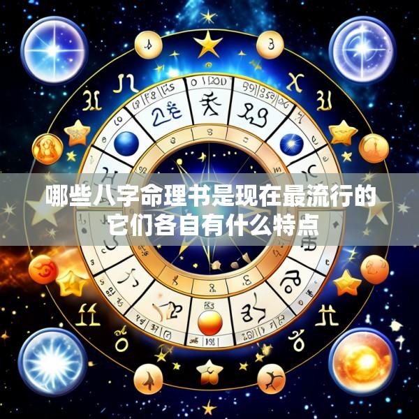 哪些八字命理书是现在最流行的 它们各自有什么特点