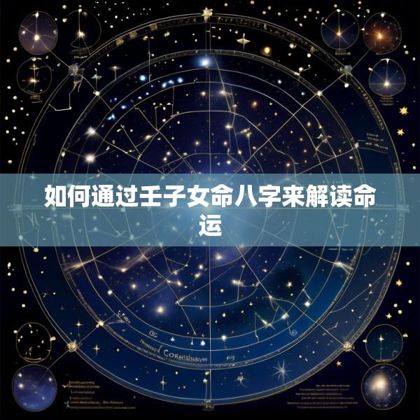 如何通过壬子女命八字来解读命运