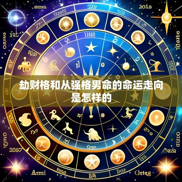 劫财格和从强格男命的命运走向是怎样的