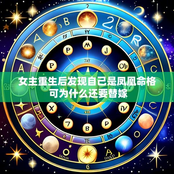 女主重生后发现自己是凤凰命格 可为什么还要替嫁