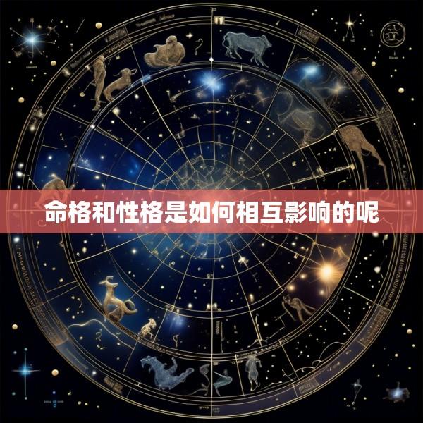命格和性格是如何相互影响的呢