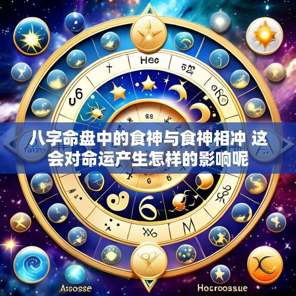 八字命盘中的食神与食神相冲 这会对命运产生怎样的影响呢