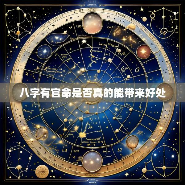 八字有官命是否真的能带来好处