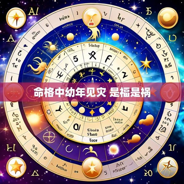 命格中幼年见灾 是福是祸