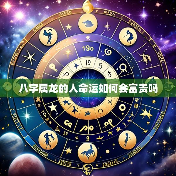 八字属龙的人命运如何会富贵吗