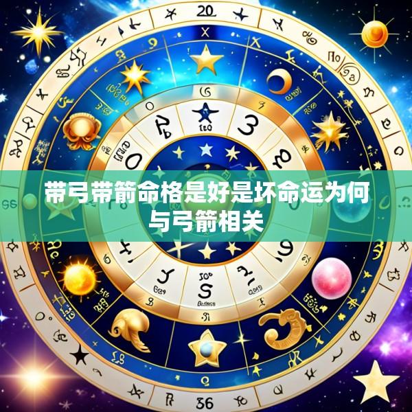带弓带箭命格是好是坏命运为何与弓箭相关