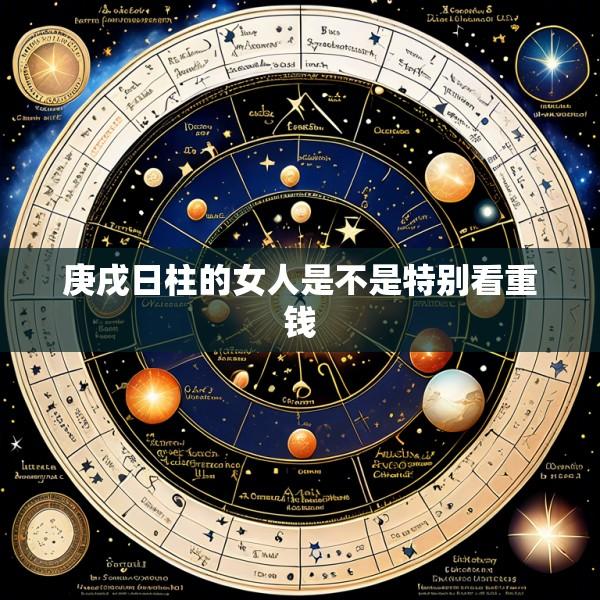 庚戌日柱的女人是不是特别看重钱