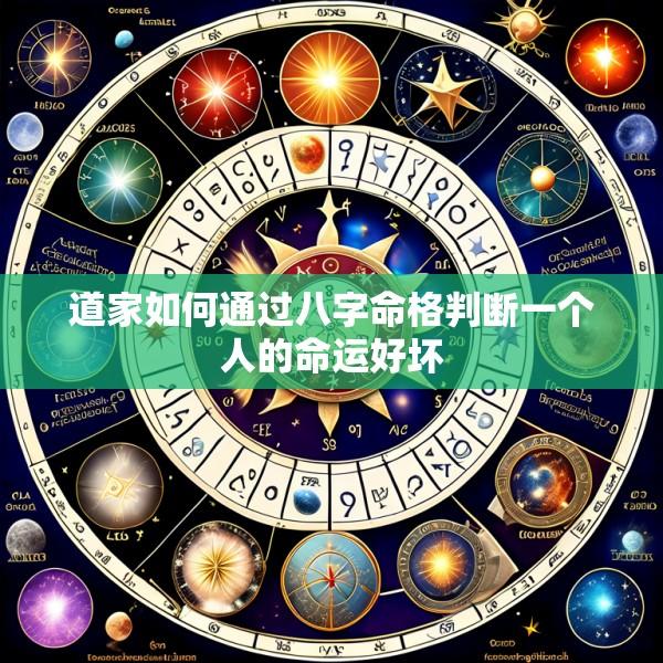 道家如何通过八字命格判断一个人的命运好坏