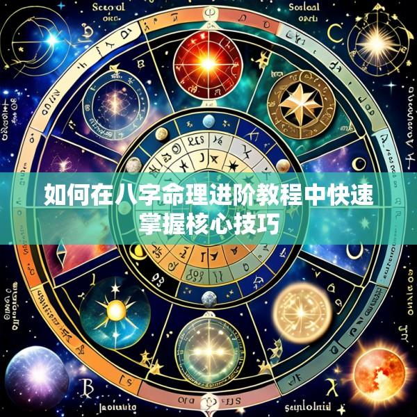 如何在八字命理进阶教程中快速掌握核心技巧