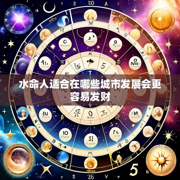 水命人适合在哪些城市发展会更容易发财