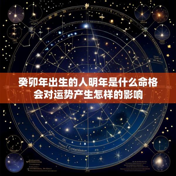 癸卯年出生的人明年是什么命格会对运势产生怎样的影响