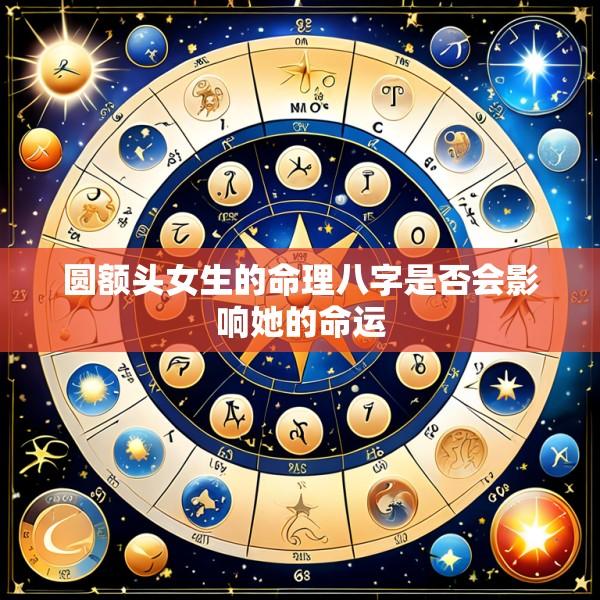 圆额头女生的命理八字是否会影响她的命运