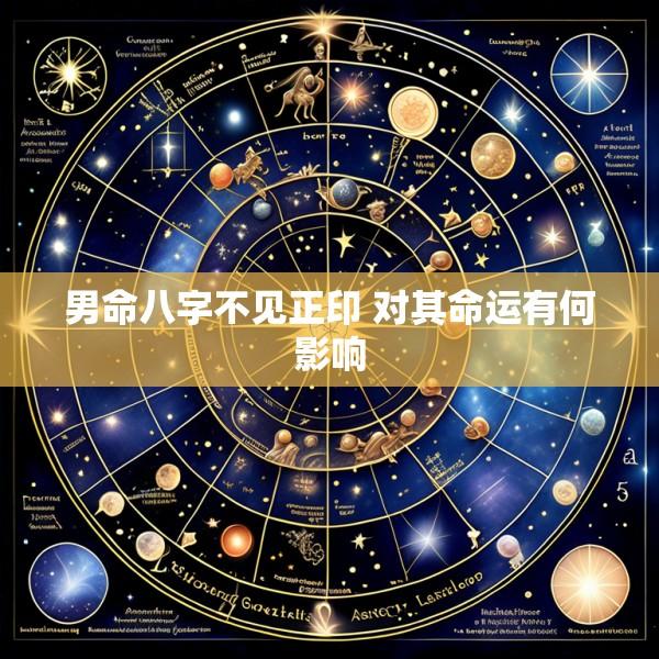 男命八字不见正印 对其命运有何影响