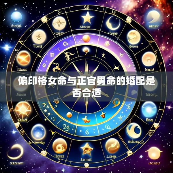 偏印格女命与正官男命的婚配是否合适