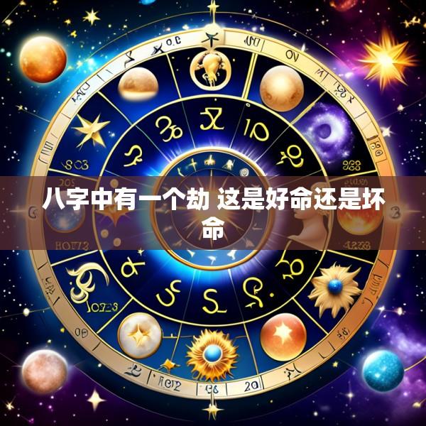 八字中有一个劫 这是好命还是坏命