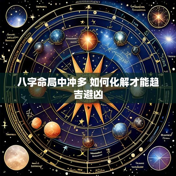 八字命局中冲多 如何化解才能趋吉避凶