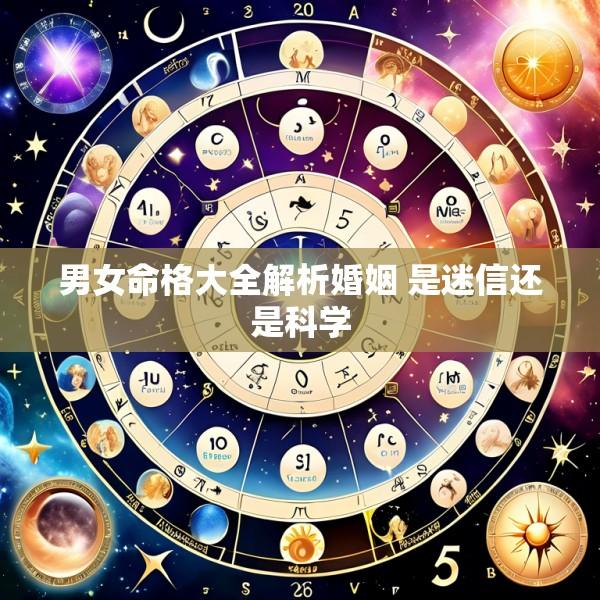 男女命格大全解析婚姻 是迷信还是科学
