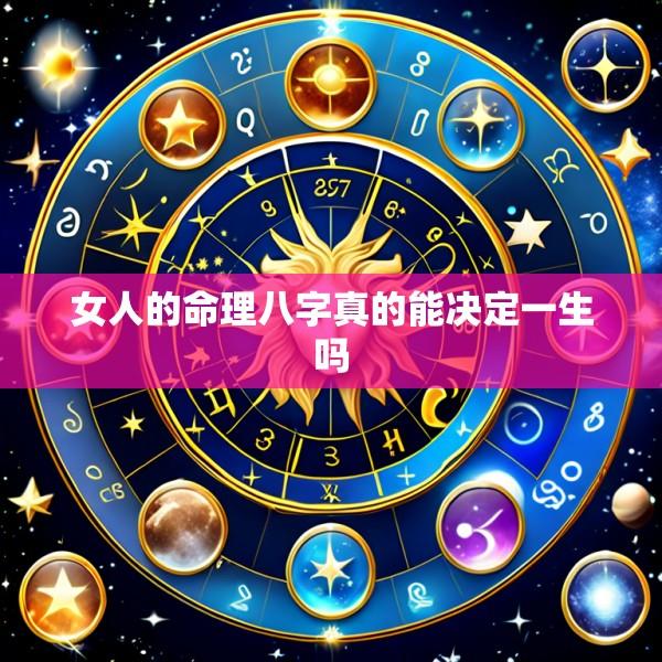 女人的命理八字真的能决定一生吗