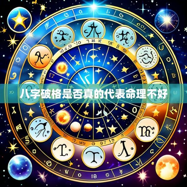 八字破格是否真的代表命理不好