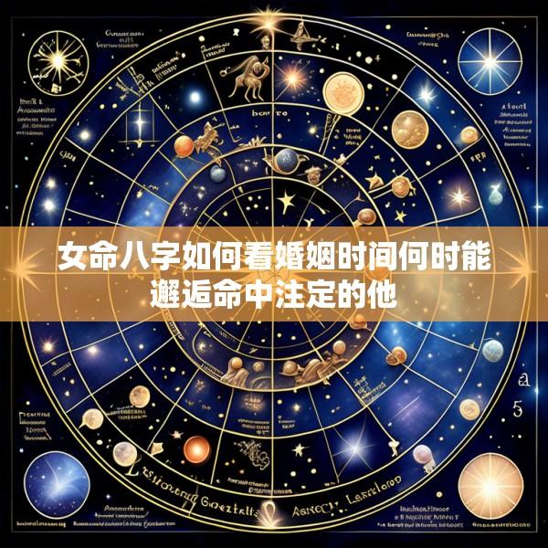 女命八字如何看婚姻时间何时能邂逅命中注定的他