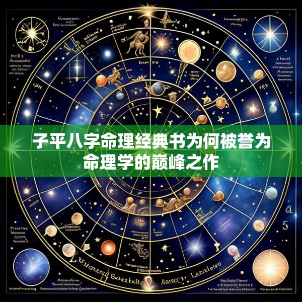 子平八字命理经典书为何被誉为命理学的巅峰之作