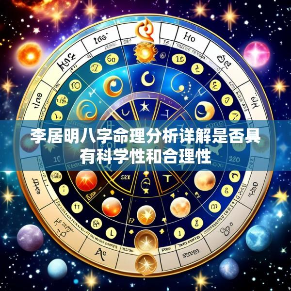 李居明八字命理分析详解是否具有科学性和合理性