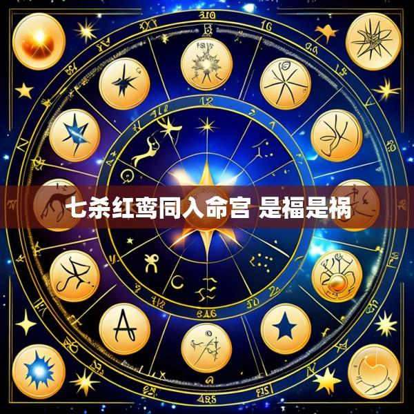 七杀红鸾同入命宫 是福是祸