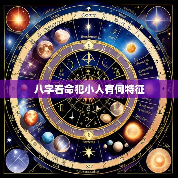 八字看命犯小人有何特征