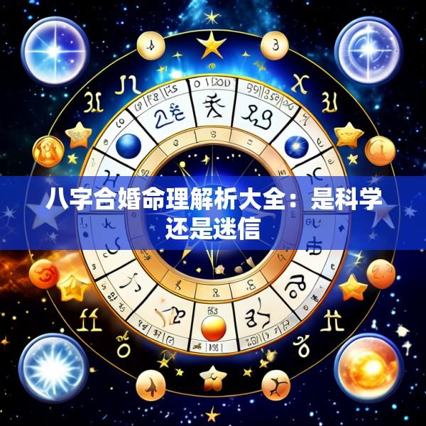 八字合婚命理解析大全：是科学还是迷信