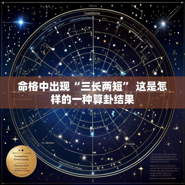命格中出现“三长两短” 这是怎样的一种算卦结果