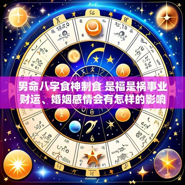 男命八字食神制食 是福是祸事业财运、婚姻感情会有怎样的影响