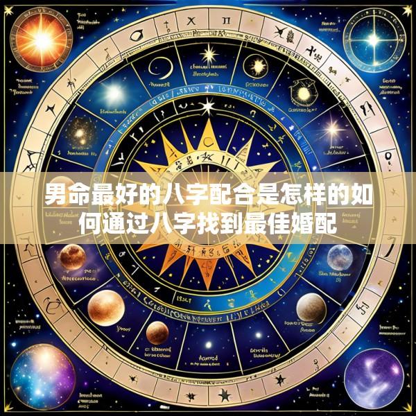 男命最好的八字配合是怎样的如何通过八字找到最佳婚配