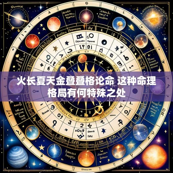 火长夏天金叠叠格论命 这种命理格局有何特殊之处