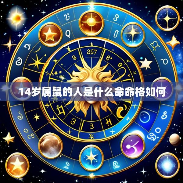 14岁属鼠的人是什么命命格如何