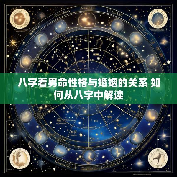八字看男命性格与婚姻的关系 如何从八字中解读