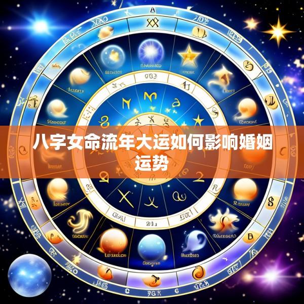 八字女命流年大运如何影响婚姻运势