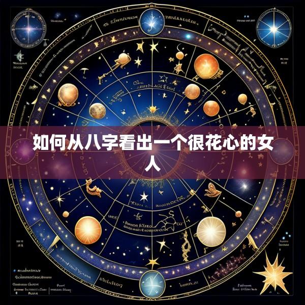 如何从八字看出一个很花心的女人
