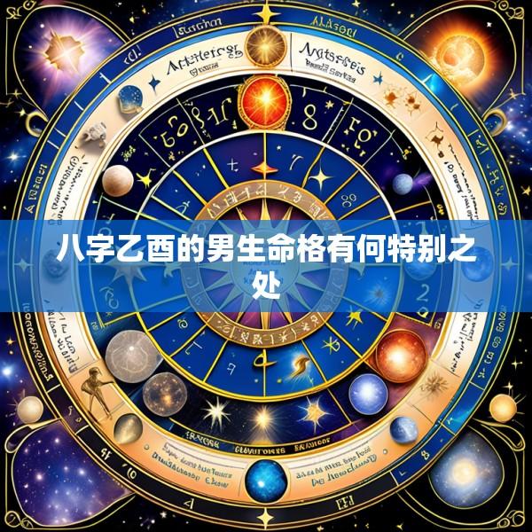 八字乙酉的男生命格有何特别之处