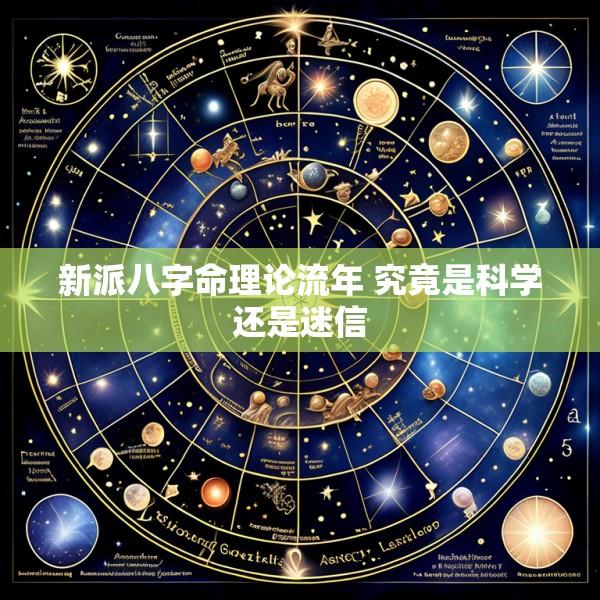 新派八字命理论流年 究竟是科学还是迷信