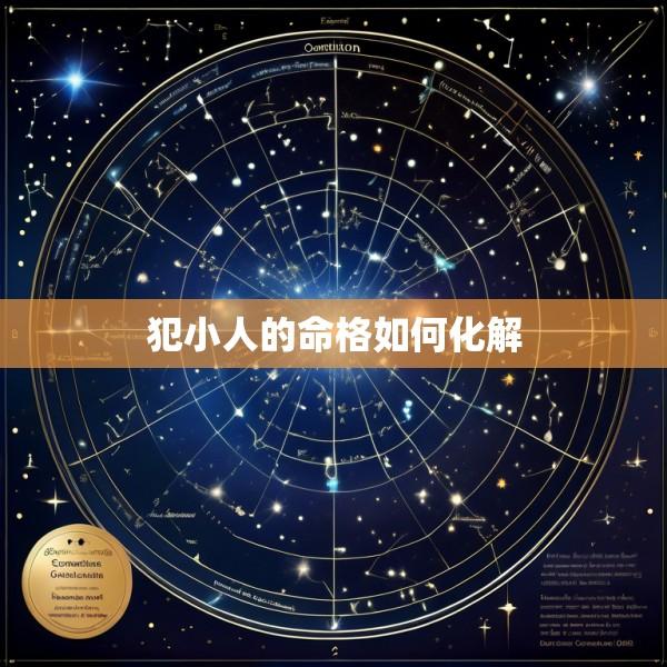 犯小人的命格如何化解