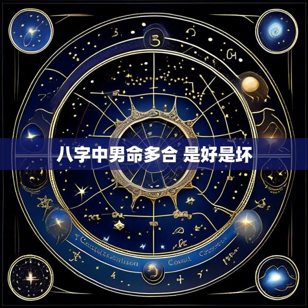 八字中男命多合 是好是坏
