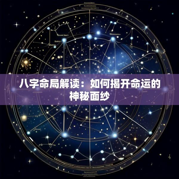 八字命局解读：如何揭开命运的神秘面纱