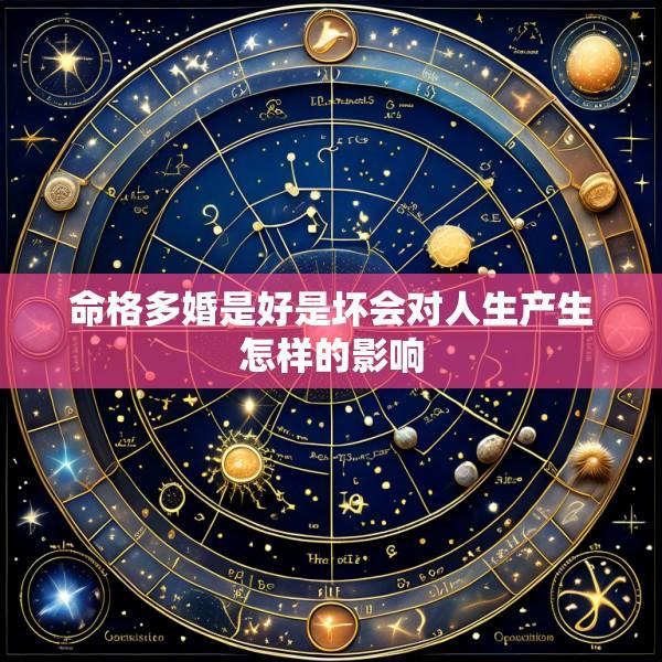 命格多婚是好是坏会对人生产生怎样的影响