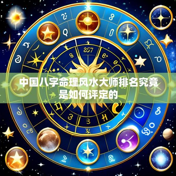 中国八字命理风水大师排名究竟是如何评定的