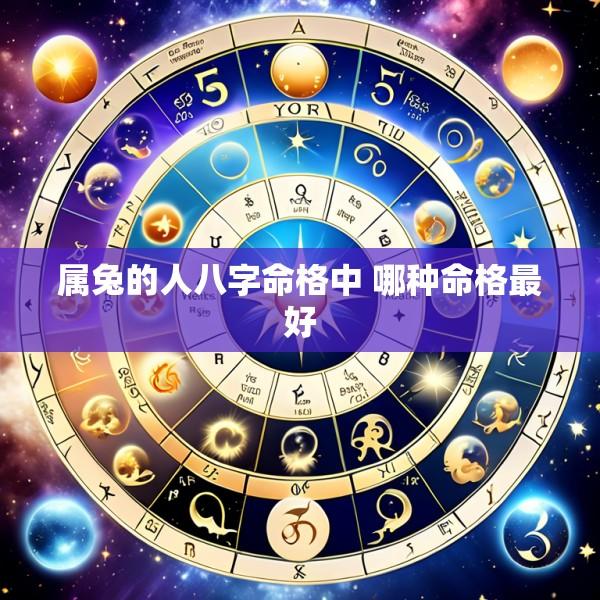 属兔的人八字命格中 哪种命格最好