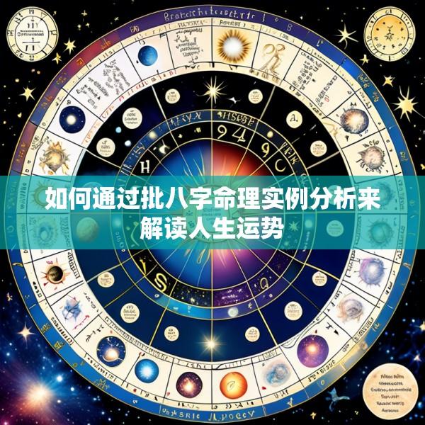 如何通过批八字命理实例分析来解读人生运势